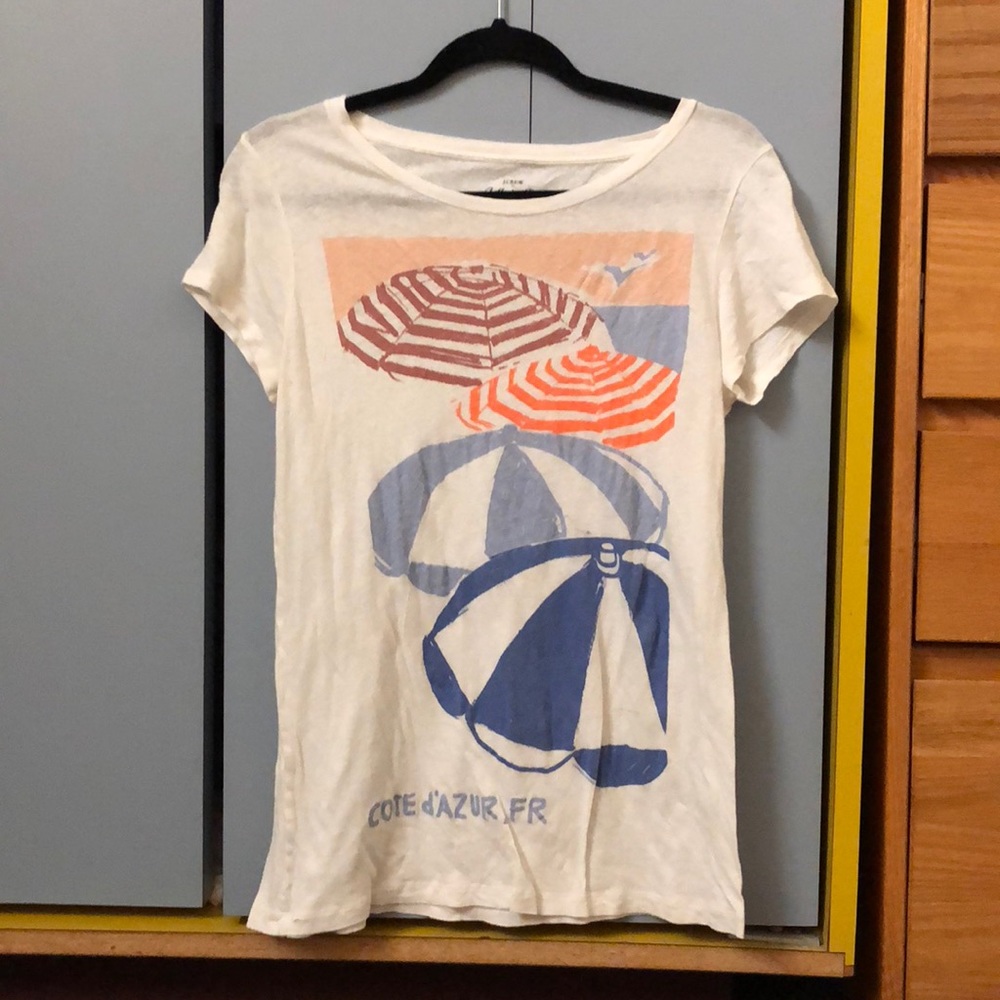 Jcrew collectors beach tee